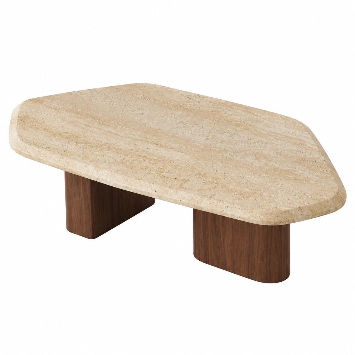 Couchtisch – 35 cm, minimalistischer Stil, aus Massivholz, für Wohnzimmer