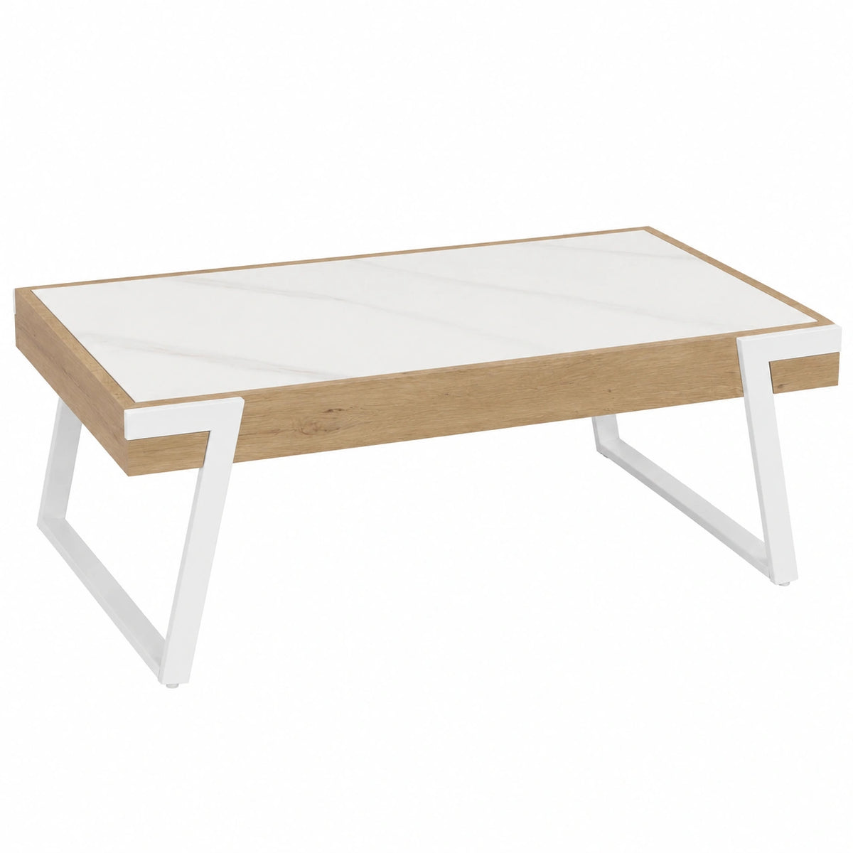 Couchtisch – 43 × 120 × 64 cm, Naturfarben